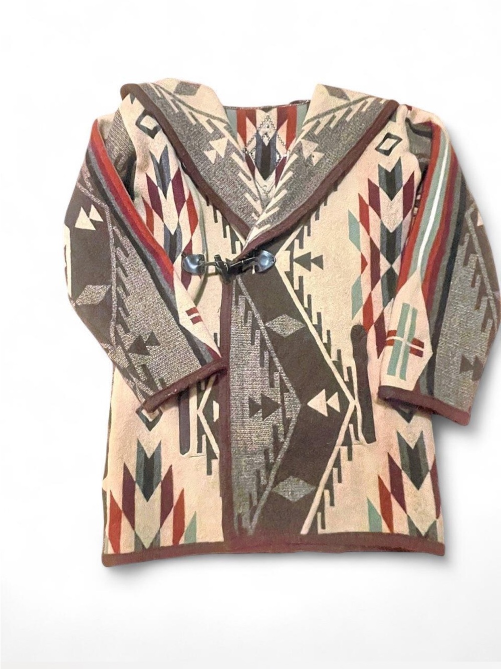Vintage Pendleton "Spirit of the Peoples" 100th Anniversary Wool Coat Size: S - Picture 2 of 9